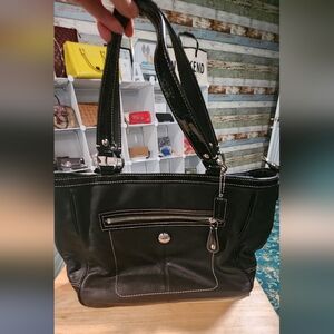 GC Coach tote/crossbody bag